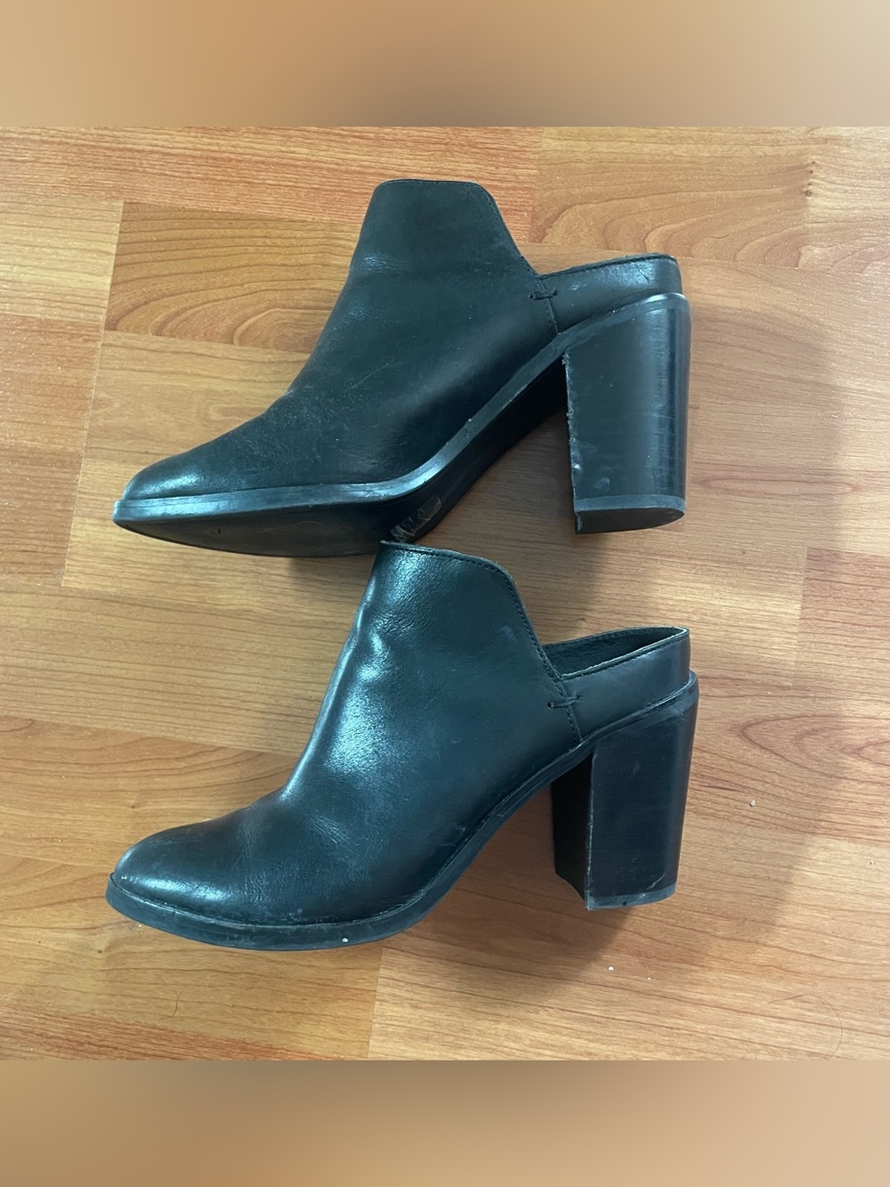 Dolce Vita Mules Black High Heel Women’s size 8